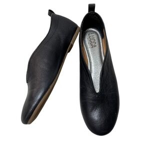 Lucca Lane 8 1/2 M Bayla Slip On Balle Flats Black